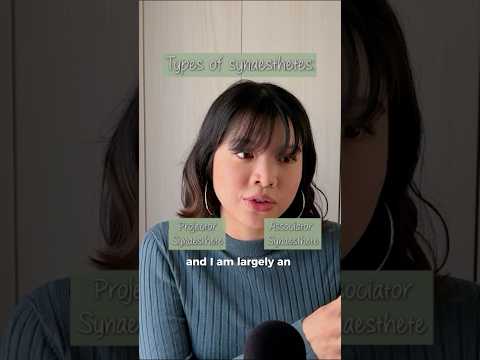 Types of synaesthetes #neurodivergent #synesthesia