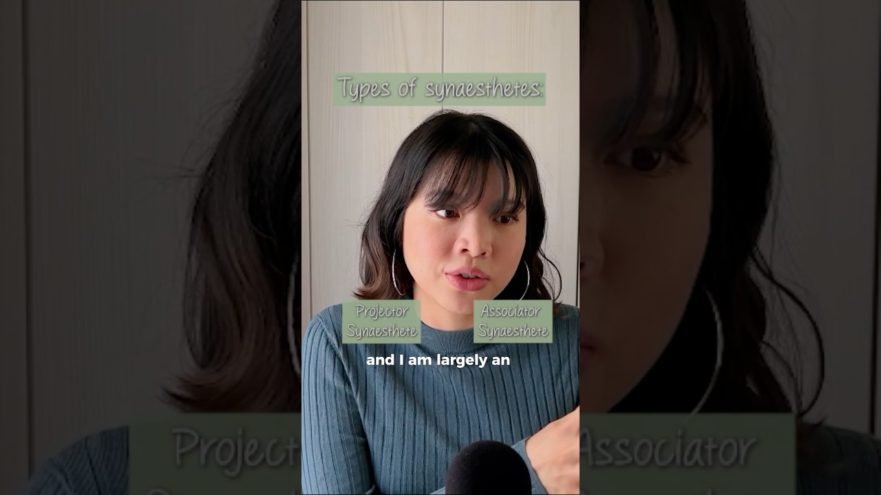 Types of synaesthetes #neurodivergent #synesthesia