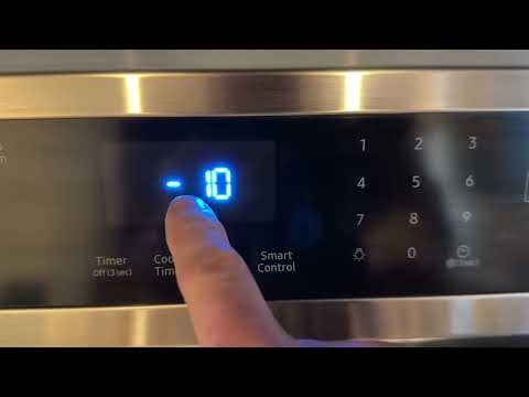 Set Time and Menu Options on a Samsung Stove