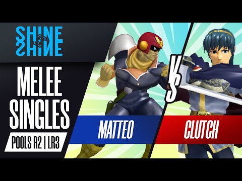 Matteo vs Clutch - Melee Singles Pools LR3 - Shine 2022 | Cpt Falcon vs Marth