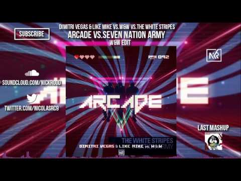 DV&LM vs.W&W vs.The White Stripes - Arcade vs Seven Nation Army (W&W Edit)(Tomorrowland Brasil 2016)