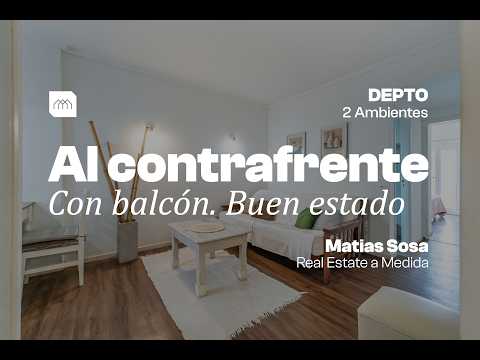 VENTA Departamento de dos ambientes ubicado en Entre Rios 2050, a solo 200 mts del mar.