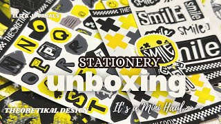📦  @Theoretikaldesign  unboxing|new stickers for my planner 📖  #stationery #planner #journal