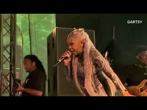 Destra Garcia Sang Some Classic Hits at Stag Stage in Woodbrook Trinidad 