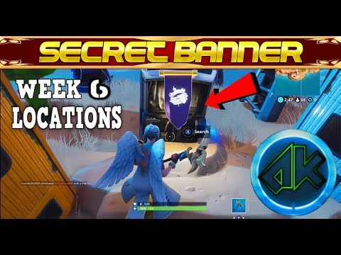 Find the SECRET BANNER in loading screen LOCATION - WEEK 6 SEASON 7