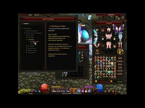 Creating 3rd Wing Relic in season 18.2 -  Mu Online