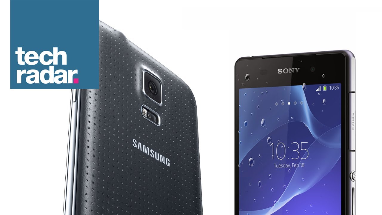 Samsung Galaxy S5 vs Sony Xperia Z2 head-to-head specs comparison - YouTube