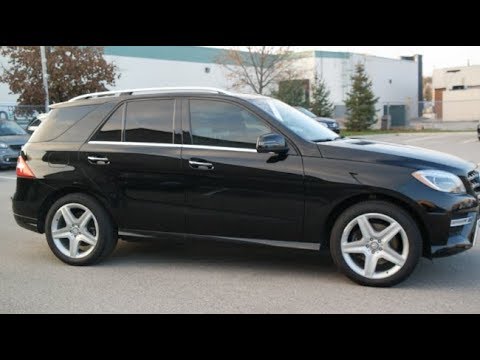 Mercedes-Benz 2014 ML350 BLUETEC shown by Mike Robinson of Mercedes-Benz London