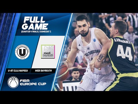 U-BT Cluj Napoca v medi Bayreuth - Full Game - FIBA Europe Cup 2019-20