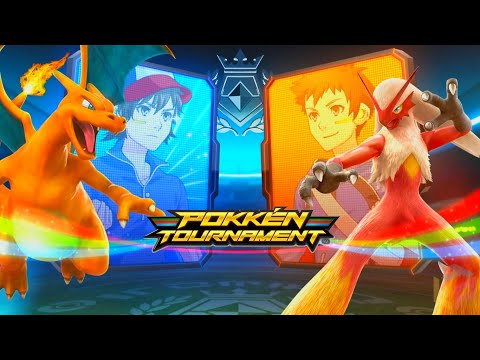 Pokkén Tournament - Charizard vs Blaziken - (WiiU) - GAMEPLAY