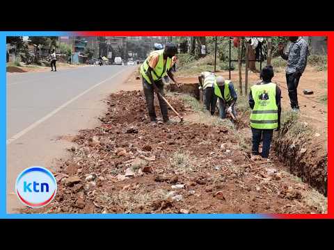 Kiambaa residents clear drainage channels ahead of expected El Niño rains