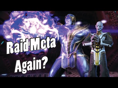 Thanos Rejoining the Raid Meta? New Ultimus 7 and Ebony Maw Team Theorycrafting- Marvel Strike Force