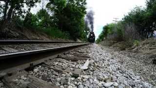 preview picture of video 'Saturday Afternoon Excursion - 765 @ 2014 Train Expo in Owosso, MI'