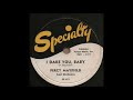 I DARE YOU, BABY / PERCY MAYFIELD And Orchestra [Specialty SP 451]