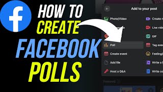 How to Create a Poll on Facebook in 2023