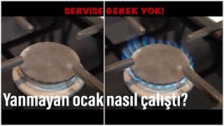 Yanmayan ocak nasıl çalıştı / ocak nasıl temizlenir / pratik bilgiler/ Figen Ararat