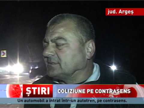 Accident rutier grav, în județul Argeș