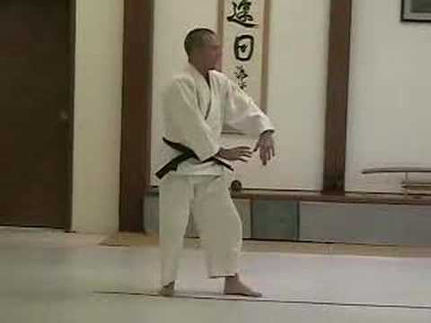 Ukemi: Step Back and take a Back Roll