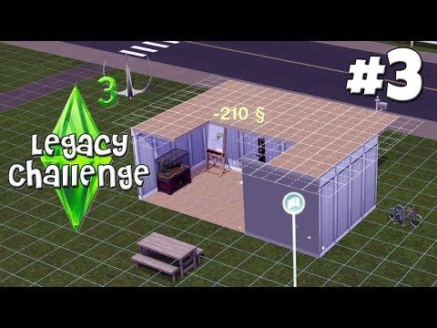 Unser "Haus" nimmt Form an! - Die Sims 3 Legacy Challenge Part 3 | simfinity