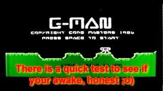 RGVX Attempts : G-MAN , Commodore 16