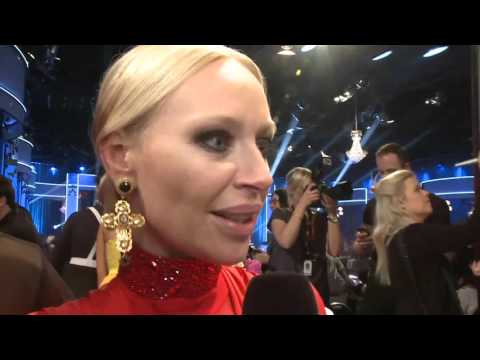 Daniel Paris har klätt ut sig till Isabel Adrian Angello - Let’s Dance (TV4)