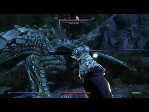 Skyrim Vampire Lord 12 /  Grinding and Dragon Fight