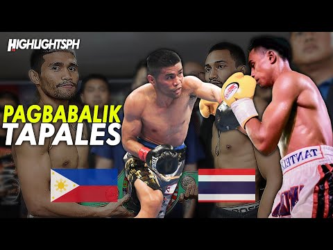 PAGBABALIK NI TAPALES  |  KALABAN BAGSAK  |  Marlon Tapales vs Nattapong Jankaew ณัฐพงศ์ จันทร์แก้ว