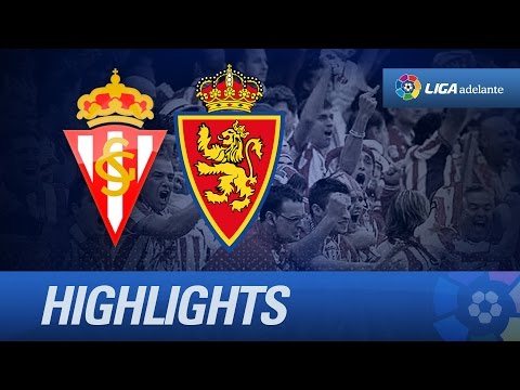 Resumen de Sporting de Gijón (3-1) Real Zaragoza - HD