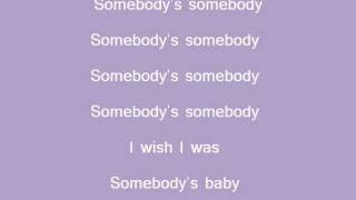 Somebody&#39;s Somebody - Christina Aguilera