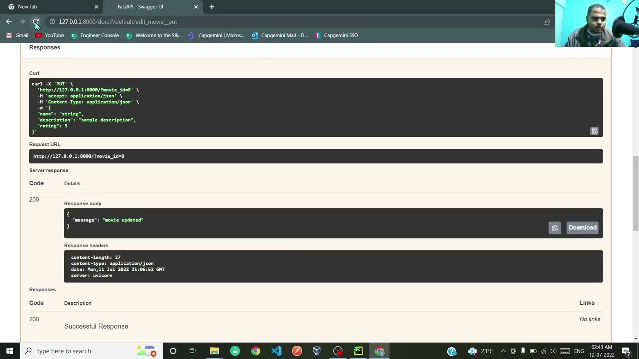 FastAPI Tutorial 4: Use Custom Status and HTTP Exception Handling in  FastAPI
