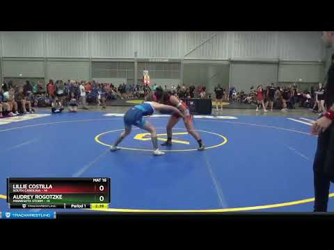 127 Lbs Round 2 (8 Team) - Lillie Costilla, South Carolina Vs Audrey Rogotzke, Minnesota Storm 7f3