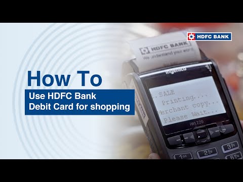 Vivek Naithani Hdfc ad on how to use hdfc card 