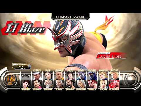 Virtua Fighter 5 Trial El Blaze Alle Moves + Time Attack PS3 Gameplay
