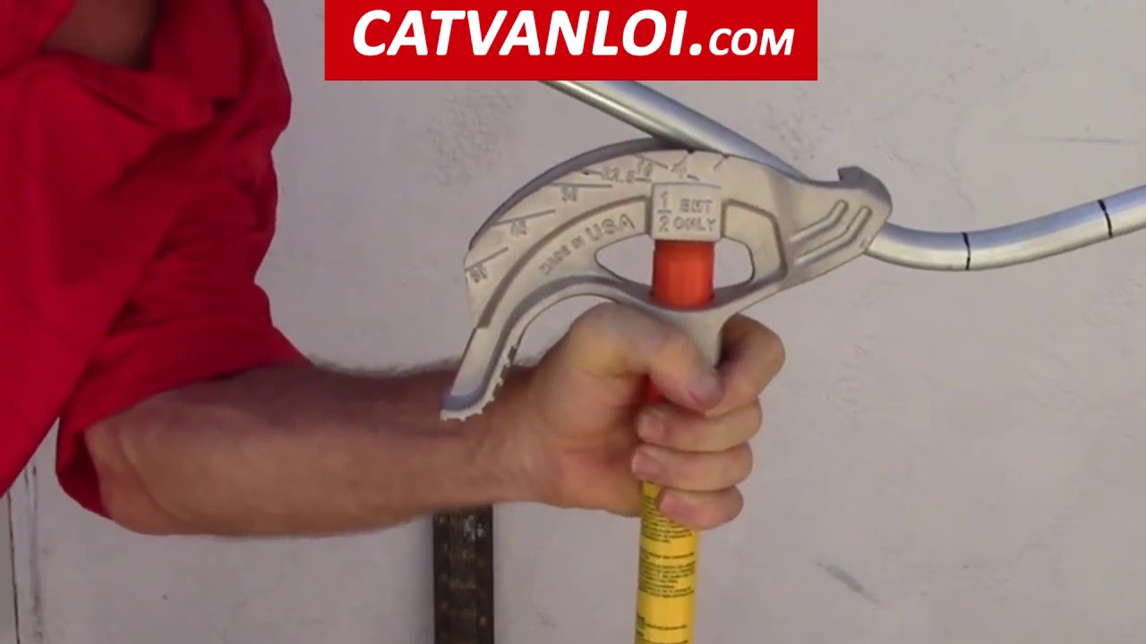 [CATVANLOI.COM] Hướng dẫn sử dụng Dụng Cụ Bẻ Ống Thép Luồn Dây Điện kiểu góc vuông, chữ Z và OMEGA