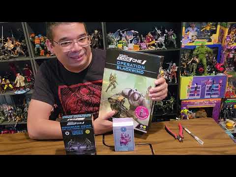 Infinity Code One Operation Blackwind bundle miniatures unboxing. thefrenchspy81 adult collector