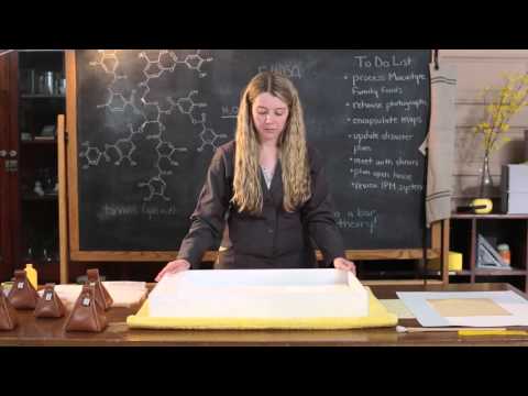 Humidifying and Flattening Paper Records Video