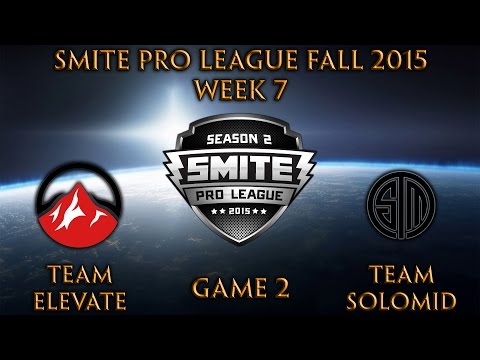 SPL Fall Week 7 - Team Elevate vs. Team Solomid (Game 2)