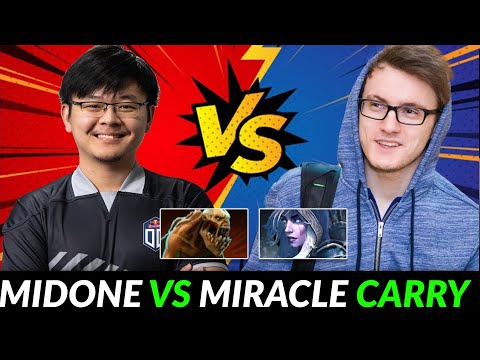 MIDONE vs MIRACLE - Lifestealler vs Drowranger Safelane