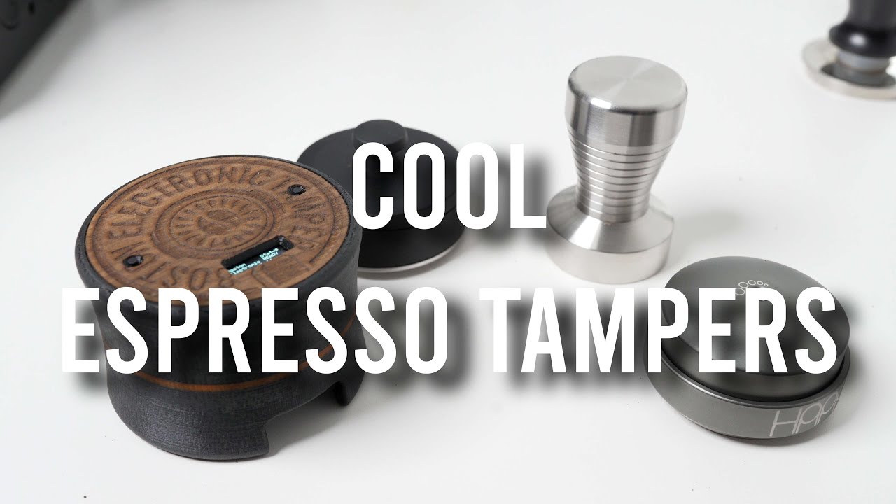 4 Interesting Tampers! (Boston Electronic, Normal Dose, Laube, Happy Tamper)