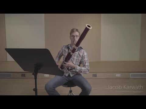 Fagott "Menuett" - Valentin Rathgeber (D1)