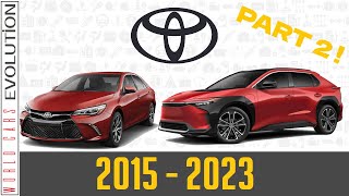 W.C.E.- Toyota Evolution | Part 2 (2015 - 2023)