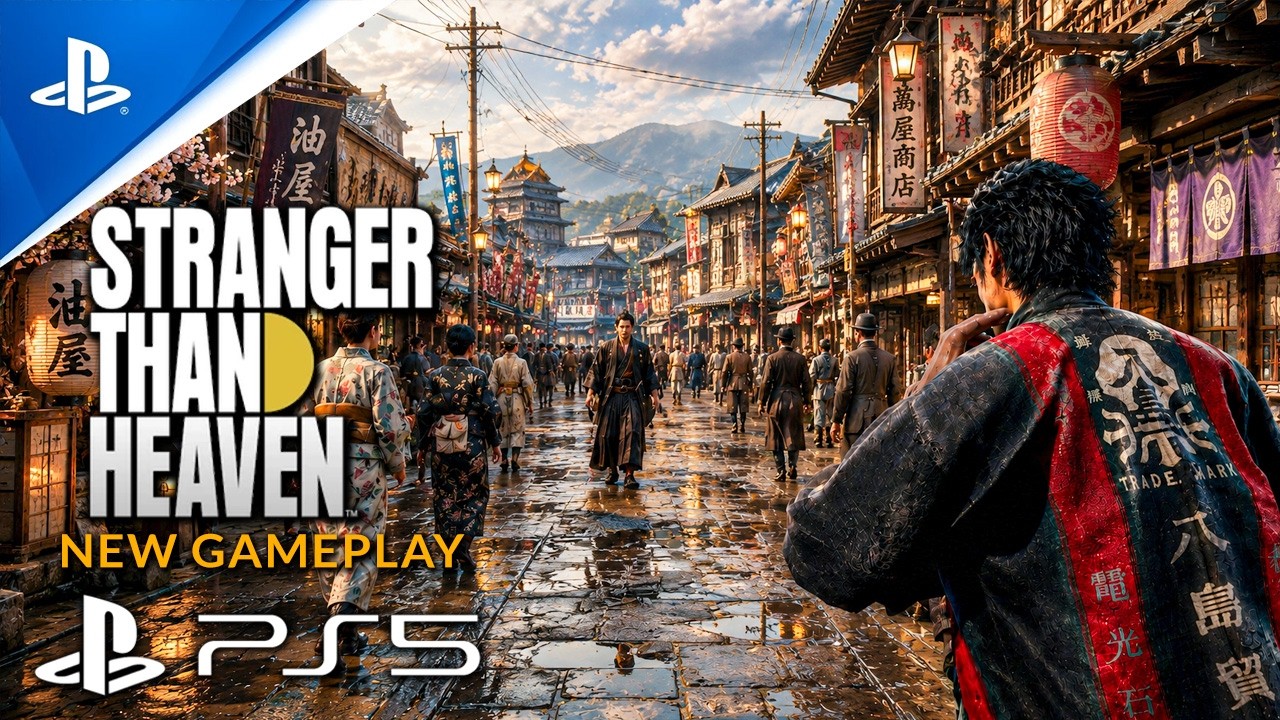 STRANGER THAN HEAVEN New Gameplay Demo 12 Minutes 4K