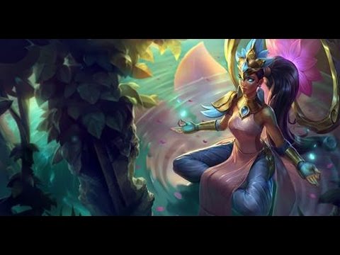 Order of the Lotus Karma Skin -  League of Legends ( HD )