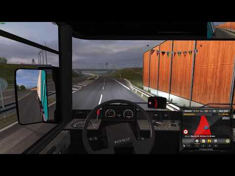 Euro Truck Simulator 2 (1.27) Renault AE Magnum & DLC's