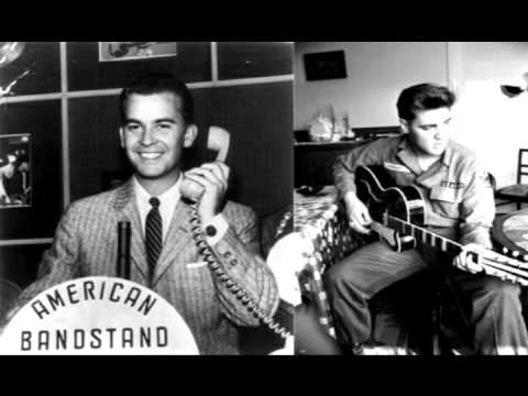 Elvis talks to Dick Clark on American Bandstand from Germany
