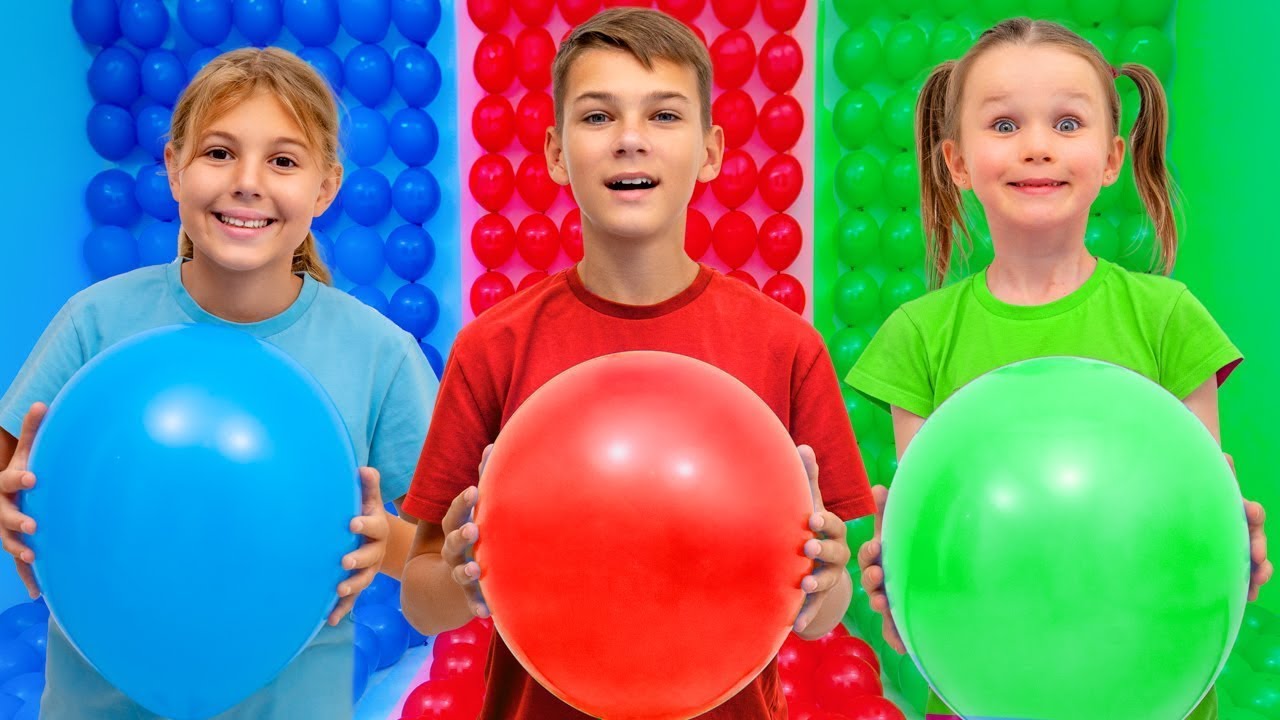 🎈 Máquina de globos para niños 🎈 Las aventuras de Vania y Mania | Vania Mania ESP