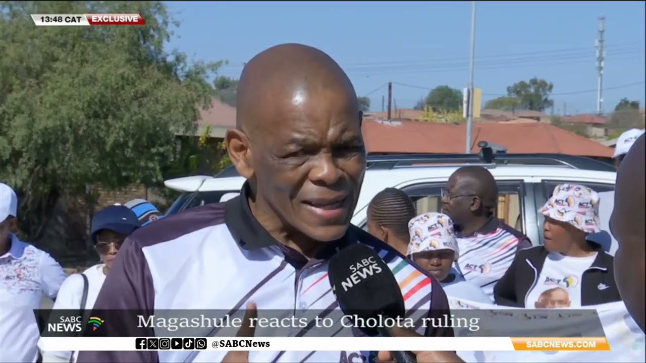 Magashule reacts to Cholota ruling