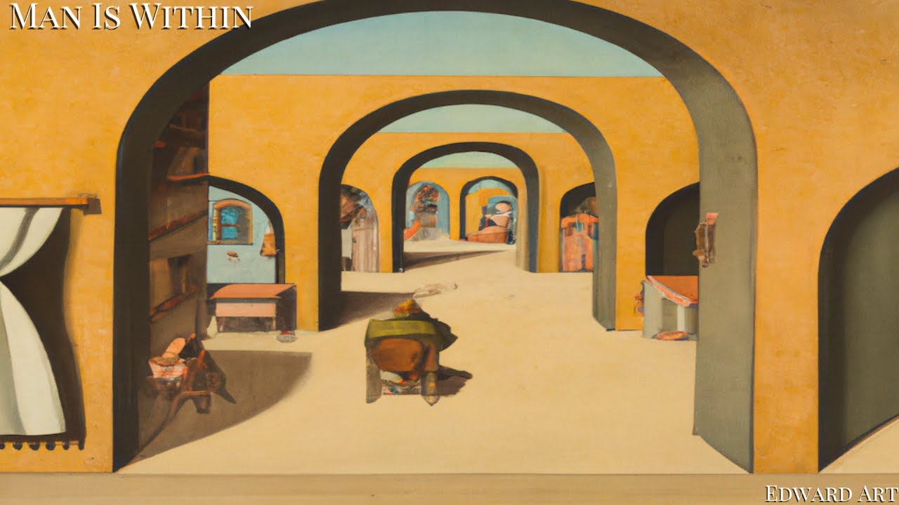 Man Is Within - Edward Art (Neville Goddard Inspired)