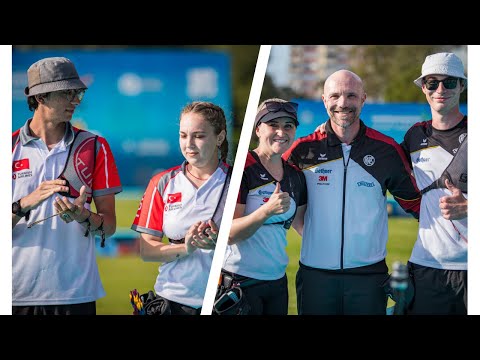 Germany v Turkey – recurve mixed team gold | Spring Arrows Antalya 2022