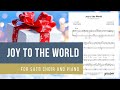 Joy to the World (SATB Choir and Piano) - Arr. Sam Cardon and Garrett Breeze (Sheet Music Video)